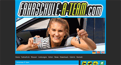 Desktop Screenshot of fahrschule-a-team.com